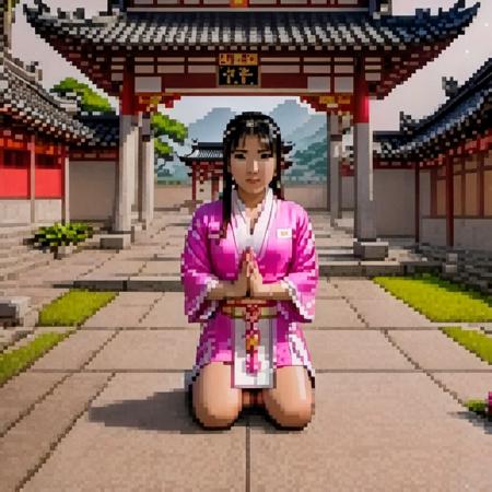 (SDXL Lora) - V3 - Pixelized Art - Intermediate Edition