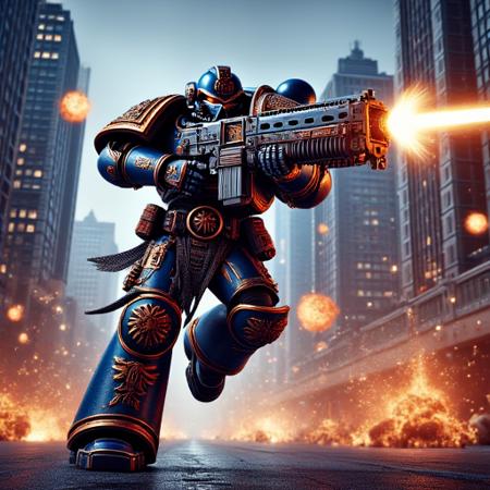Edo Space Marine - Warhammer 40,000 (Flux)