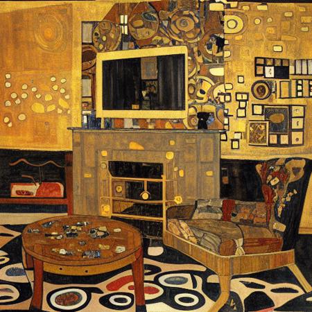 Gustav Klimt Style