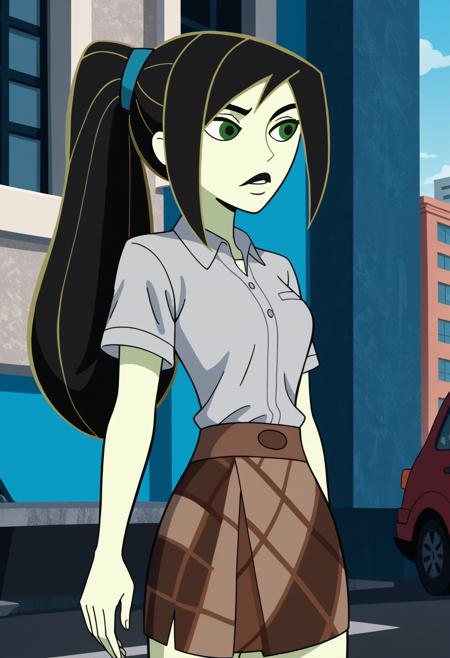 Shego, Dr. Drakken's mercenary, (Kim Possible), LoRA, PonyXL