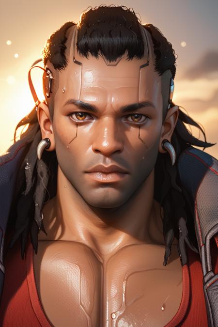 Placide from Cyberpunk 2077 [Pony]