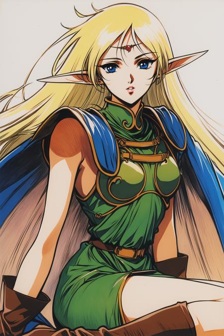 [XL] yuuki nobuteru/结城信辉 《Record of Lodoss War》/《罗德岛战记》 《The Five Star Stories》/《五星物语》-Deedlit -Artist Style版本XL_v1.0 (ID: 1015103)