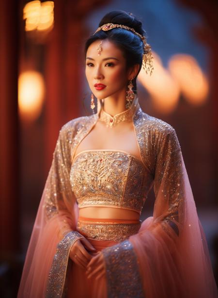 zzy 卧虎藏龙 夜宴 The Chinese actress of  crouching tiger,hidden dragon Lora for SDXL