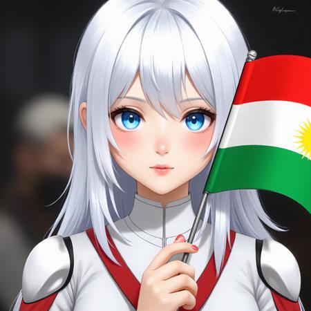 Kurdistan Flag - ئاڵای کوردستان