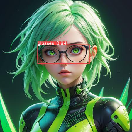 Spectacular Detailer (Glasses/Sunglasses) - BBOX/Segmentation - ADetailer版本v1-bbox (ID: 416112)