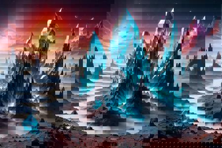 Otherworldly Colorscapes XL