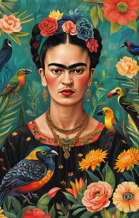 style of Frida Kahlo [SDXL] 378