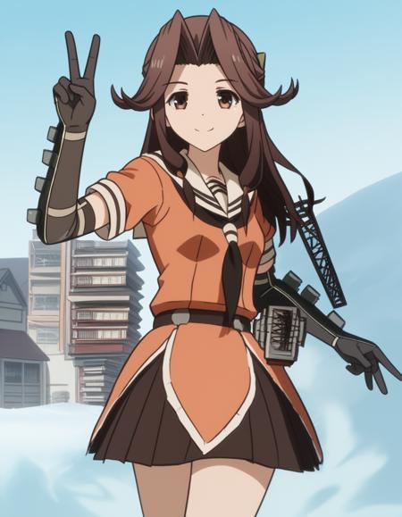 Jintsuu (神通) - KanColle: Kantai Collection (艦隊これくしょん -艦これ-)版本anime s1 (ID: 882616)