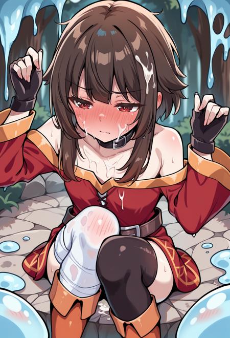Megumin ~ KonoSuba (Kono Subarashii Sekai ni Shukufuku wo!) [2 Outfits]【Illustrious+Pony】