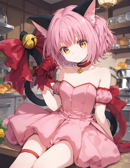 [Animagine & Pony] Mew Ichigo / Tokyo Mew Mew / ミュウイチゴ / 東京ミュウミュウ