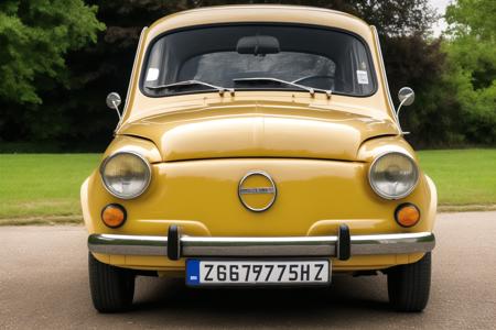 Zastava 750 (Fićo / Fića) - Yugoslavian supermini car