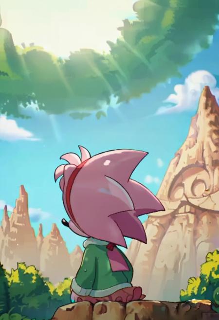 Amy Rose (from Sonic Origins) PD IL
