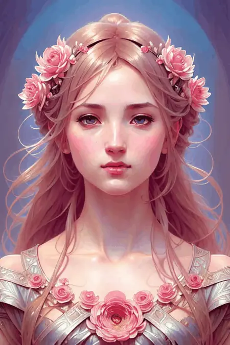 rpg portrait - trained with no data, free for all use (animated gifs)