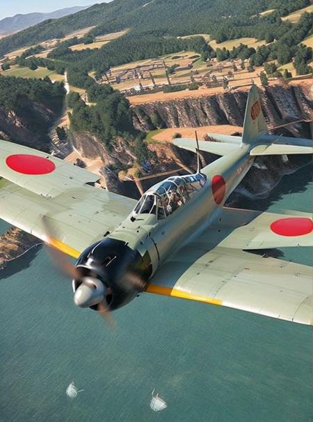 A6M Reisen Zero Airplane