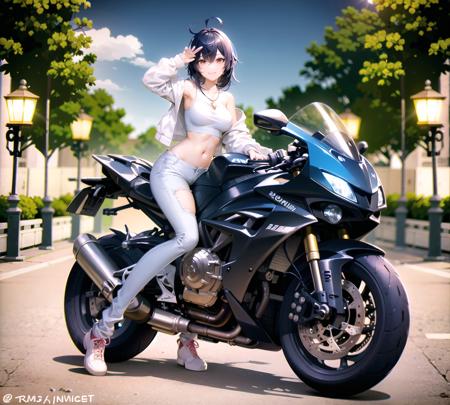 Motorbike EX | Transportation LoRA