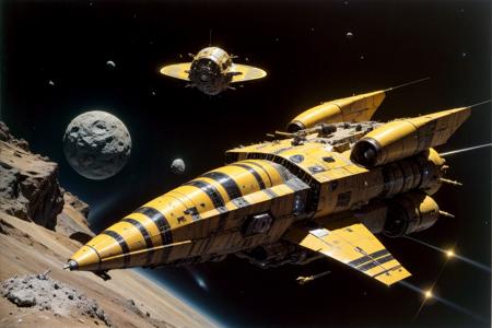 Terran Trade Authority space art style