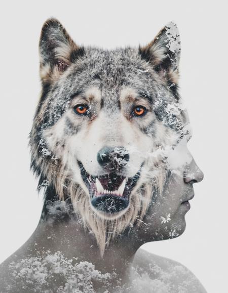 Double exposure - Dan Mountford Style