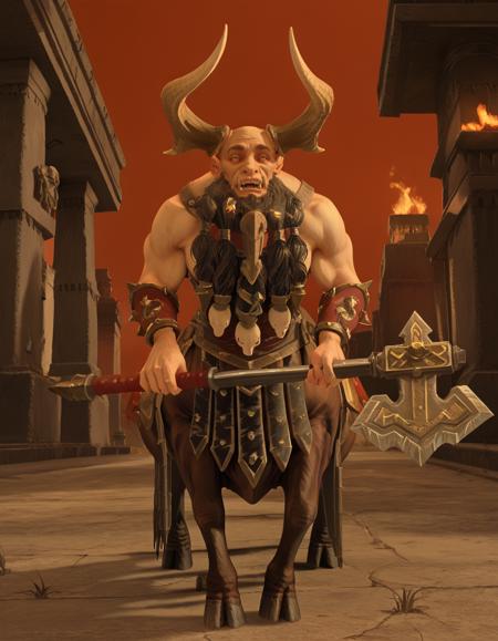 Bull Centaur | Chaos Dwarfs (Total War Warhammer)