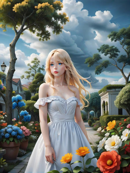 Alice in wonderland XL