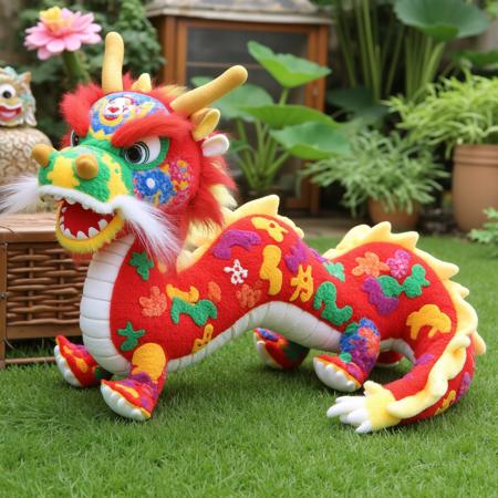 Chinese-Dragon-Plushies -SDXL1.0 & Flux