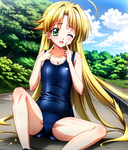 DxD all girls + Gasper (Rias, Sona, Yasaka, Venelana, Akeno, Asia, Tsubaki, Xenovia, Grayfia, Kunou, Gasper, Rossweisse, Irina, Kiryuu, Koneko, Kuroka, Serafall, Ophis, Ravel)