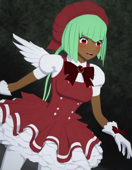Emerald Sustrai - RWBY - COMMISSION