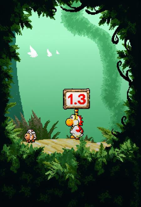 Yoshi's Island Style [FLUX]
