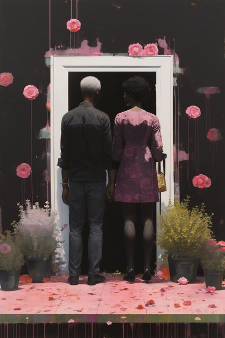 style of Kerry James Marshall 268