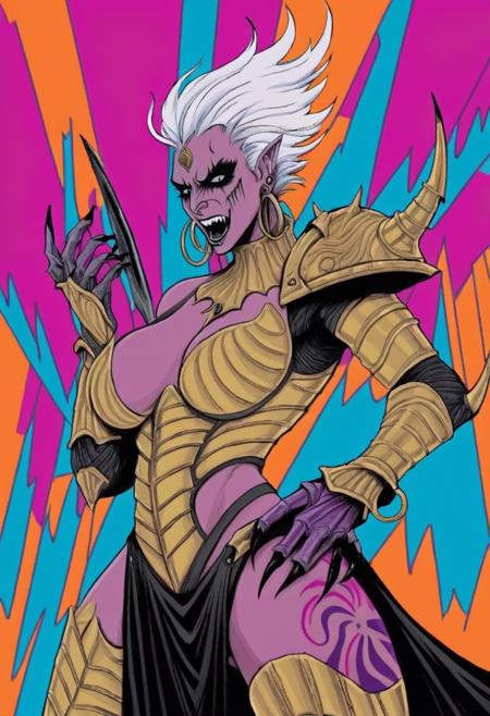Slaanesh: Warhammer 40K (SDXL)