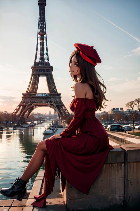 Eiffel Tower (Champ de Mars in Paris, France) [Pony & Illustrious & SD1.5]