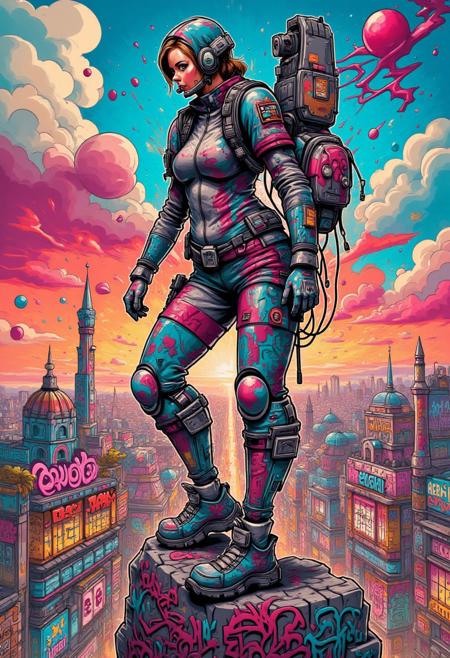Graffiti Style Flux