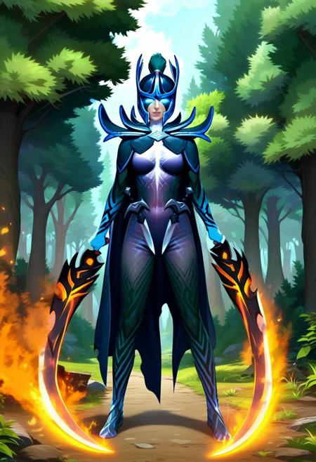 Mortred, The Phantom Assassin Arcana (DOTA 2) [PONY XL] by UOC