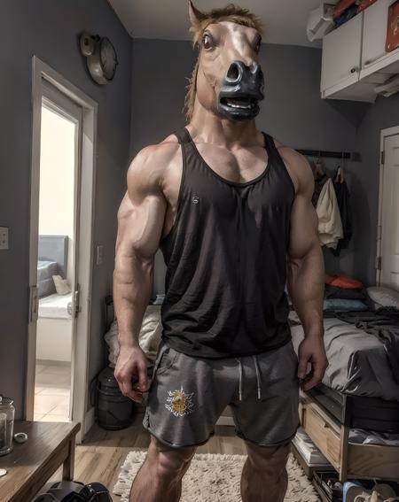Creepy Horse Head