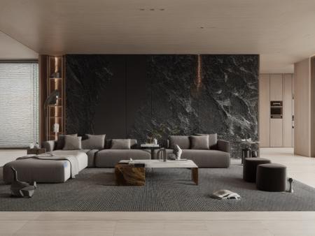 Interior design light luxury style LORA (fine)
