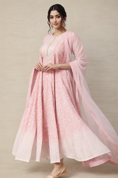 Anarkali Suit (Indian Style Clothes)
