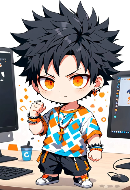 Rakas / Original Character / Chibi /  / SDXL / RKS