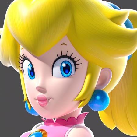 Princess Peach (3d render)