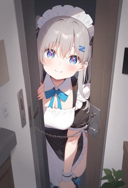 [SDXL&Pony] door chain / ドアチェーン