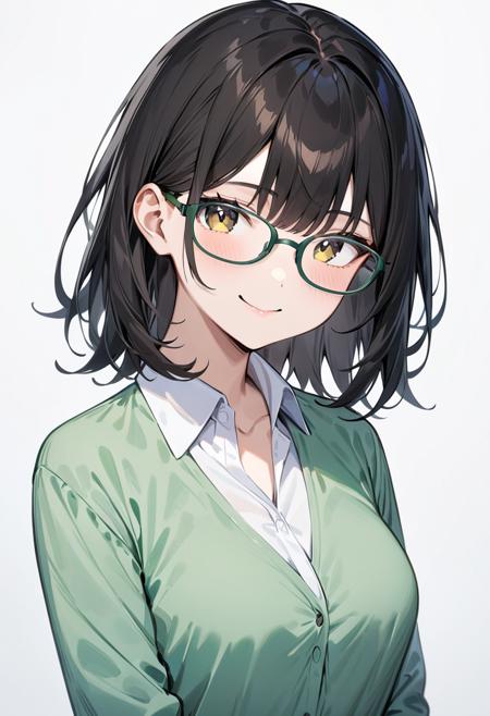 oval cell frame glasses SDXL