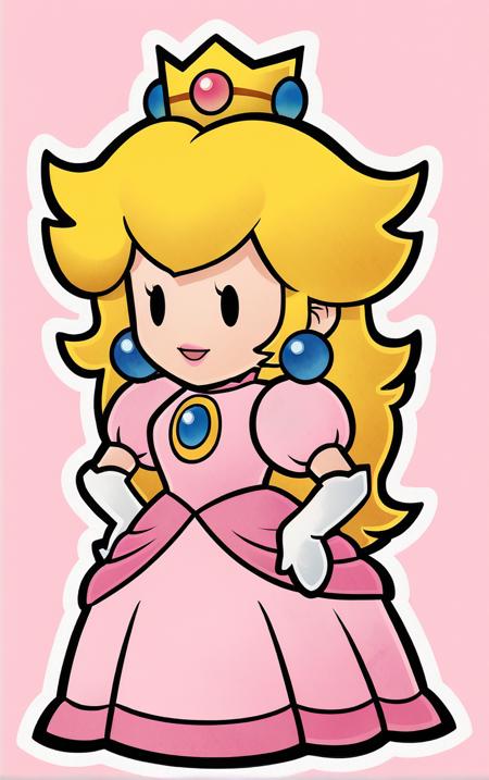 Paper Princess Peach | Heroes | 2 Attires