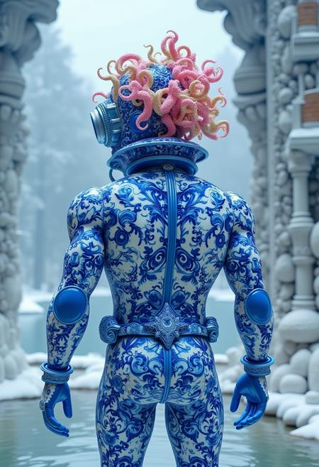 Ceramics style Flux by Lâm Panda
