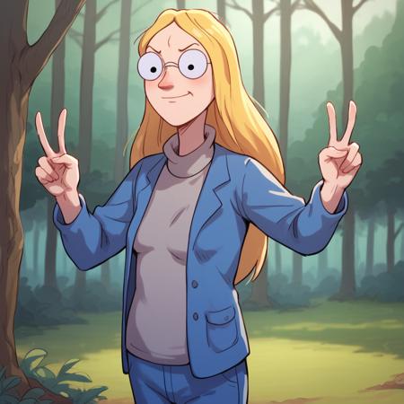 Mum [ Horrid Henry ] by Leaf