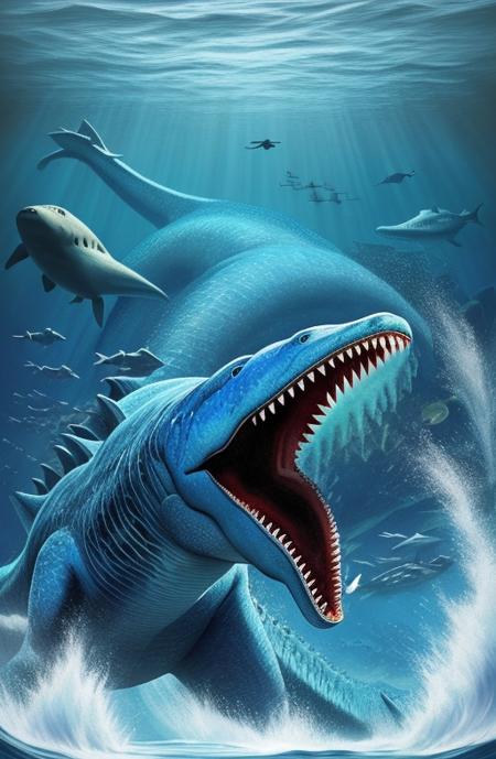 Mosasaurus Liopleurodon LoRA