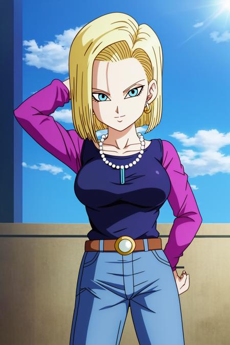 Android 18 - Dragon Ball Z / Super - SDXL / PONY / SD15 - UPDATE版本v3.0 (SD1.5) (SD1.5)