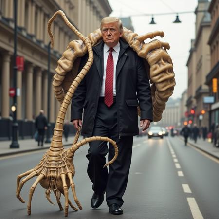 Facehugger - Alien franchise - Flux1.D & SDXL