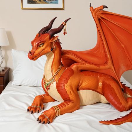 Skywing/Queen Scarlet/Peril (Wings of Fire) [PonyXL]