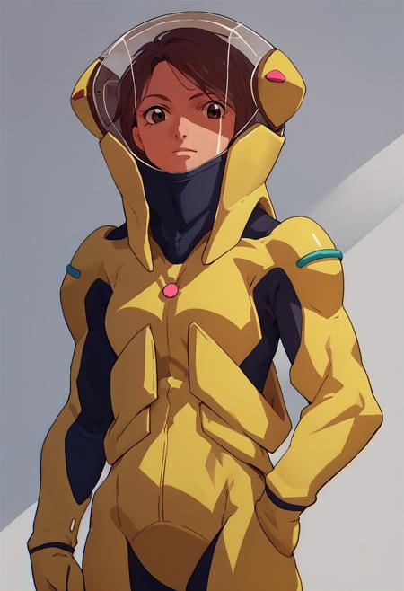 Mink Leiden and Lessie Adonel (gundam age)