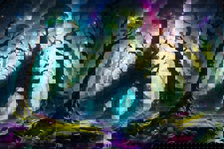 Otherworldly Colorscapes XL