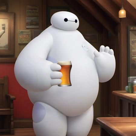 Baymax - Big Hero 6 - no armor - SDXL
