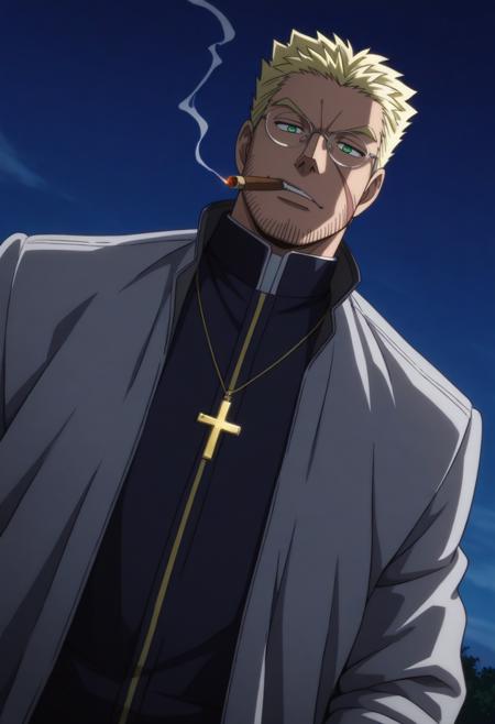 [Illustrious / Pony] Alexander Anderson | Hellsing Character